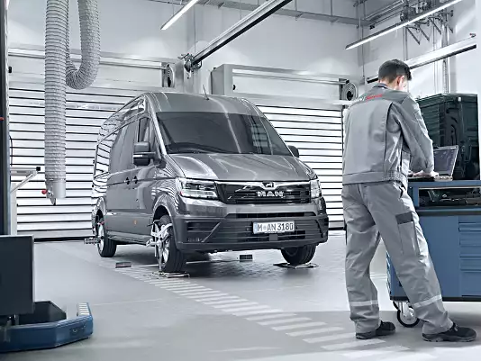 Extended warranty for the MAN van