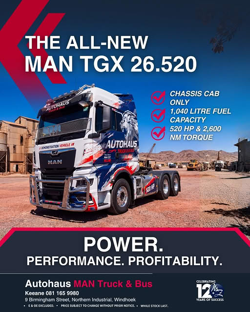 The All-New MAN TGX 26.520